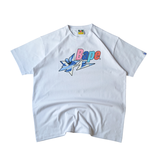 T-shirt BAPE Shooting Star « White » (L)