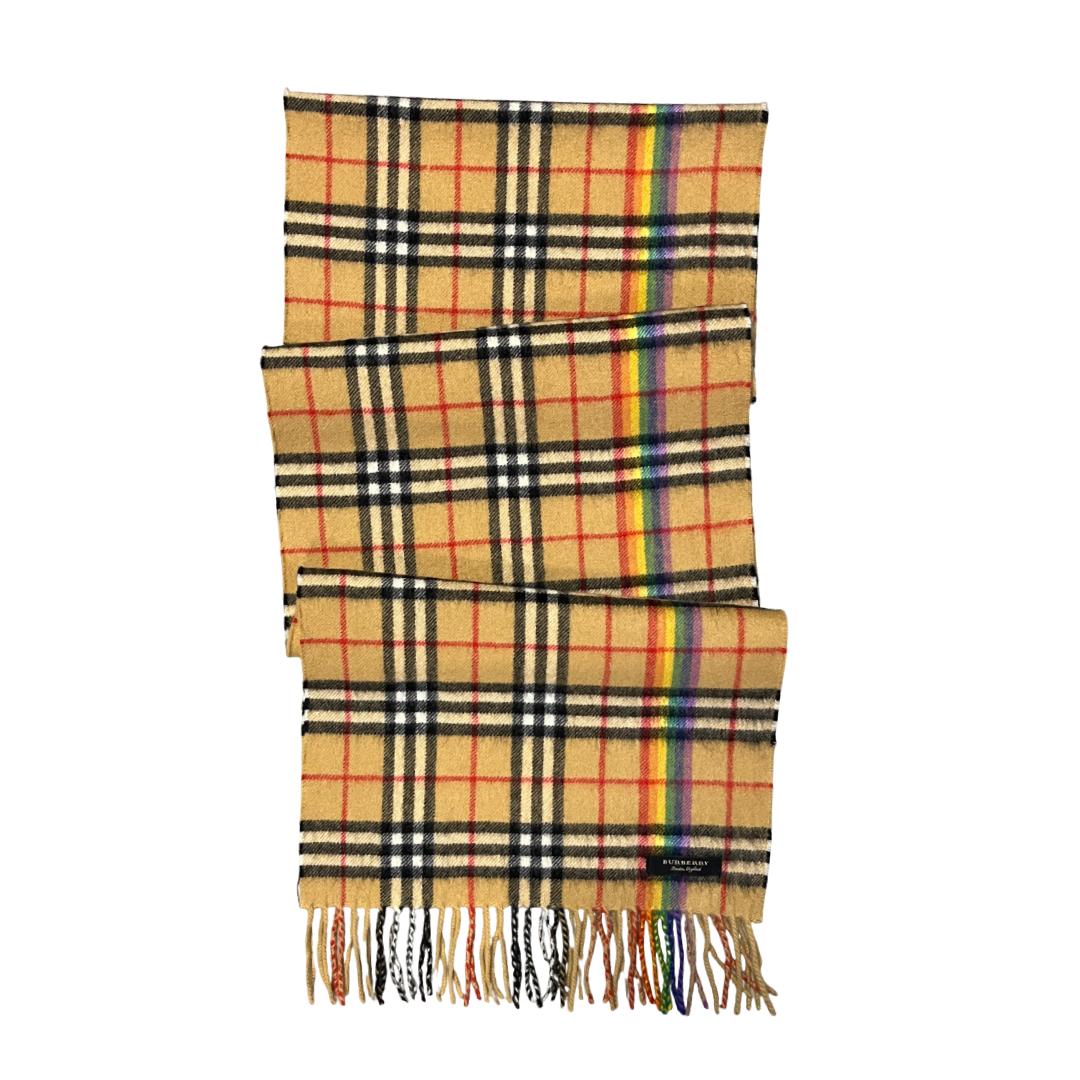 Vintage Burberry Scarf X Rainbow