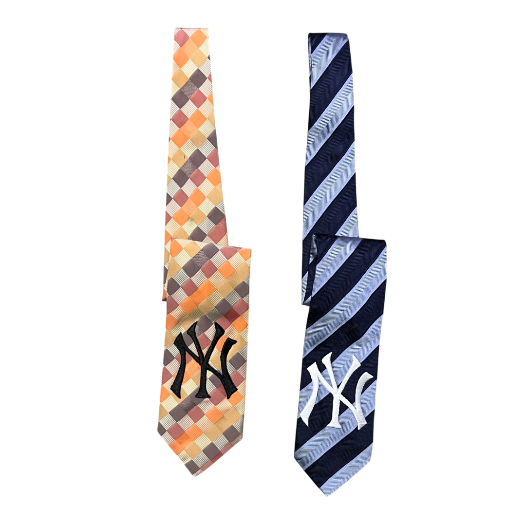 2 Vintage New York Yankees Ties