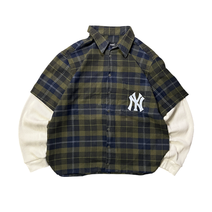 Custom New York Yankees Shirt X Sweat (L)
