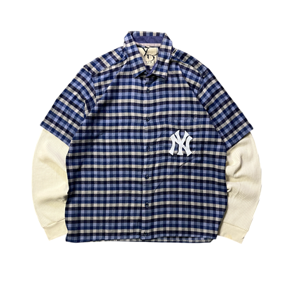 Custom New York Yankees Shirt X Sweat (L)
