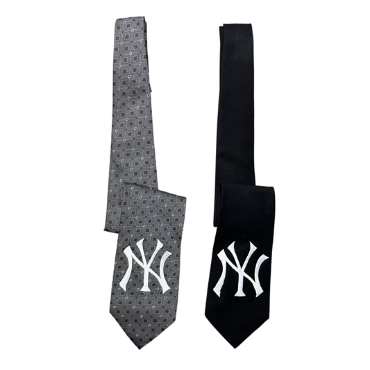 2 cravates vintage des Yankees de New York