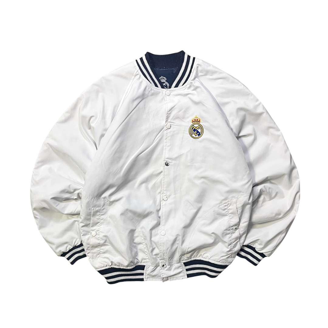 Vintage Real Madrid Bomber Jacket (L)