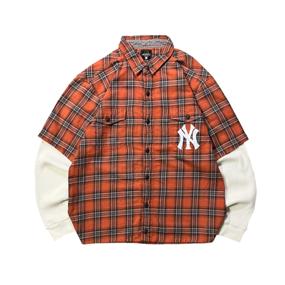 Custom New York Yankees Shirt X Sweat (L)