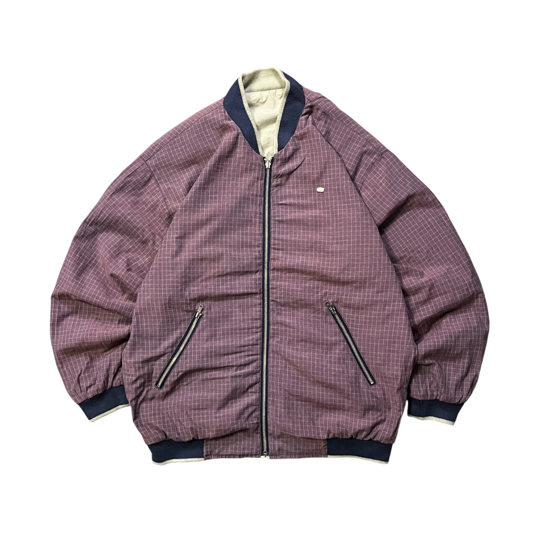 Vintage Lacoste Reversible Harrington Jacket (L)