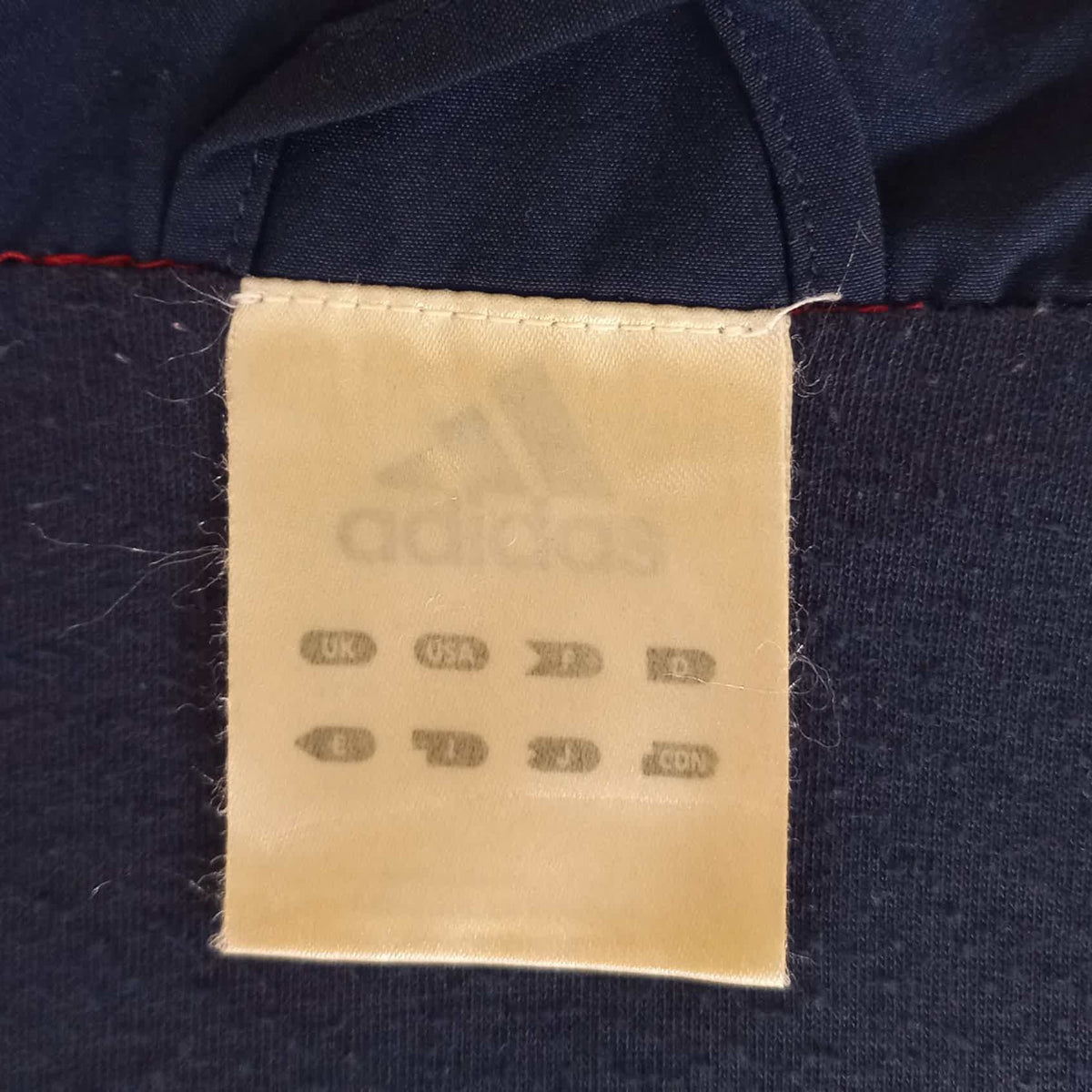 Vintage Adidas Trackjacket Red/Darkblue (L)