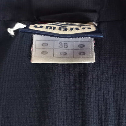 Veste de survêtement vintage Umbro Rouge/Blanc (S)