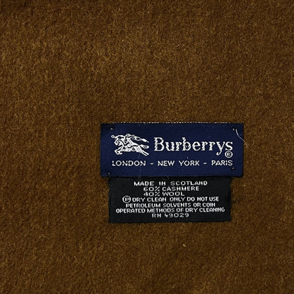 Écharpe Vintage Burberry 60% Cachemire