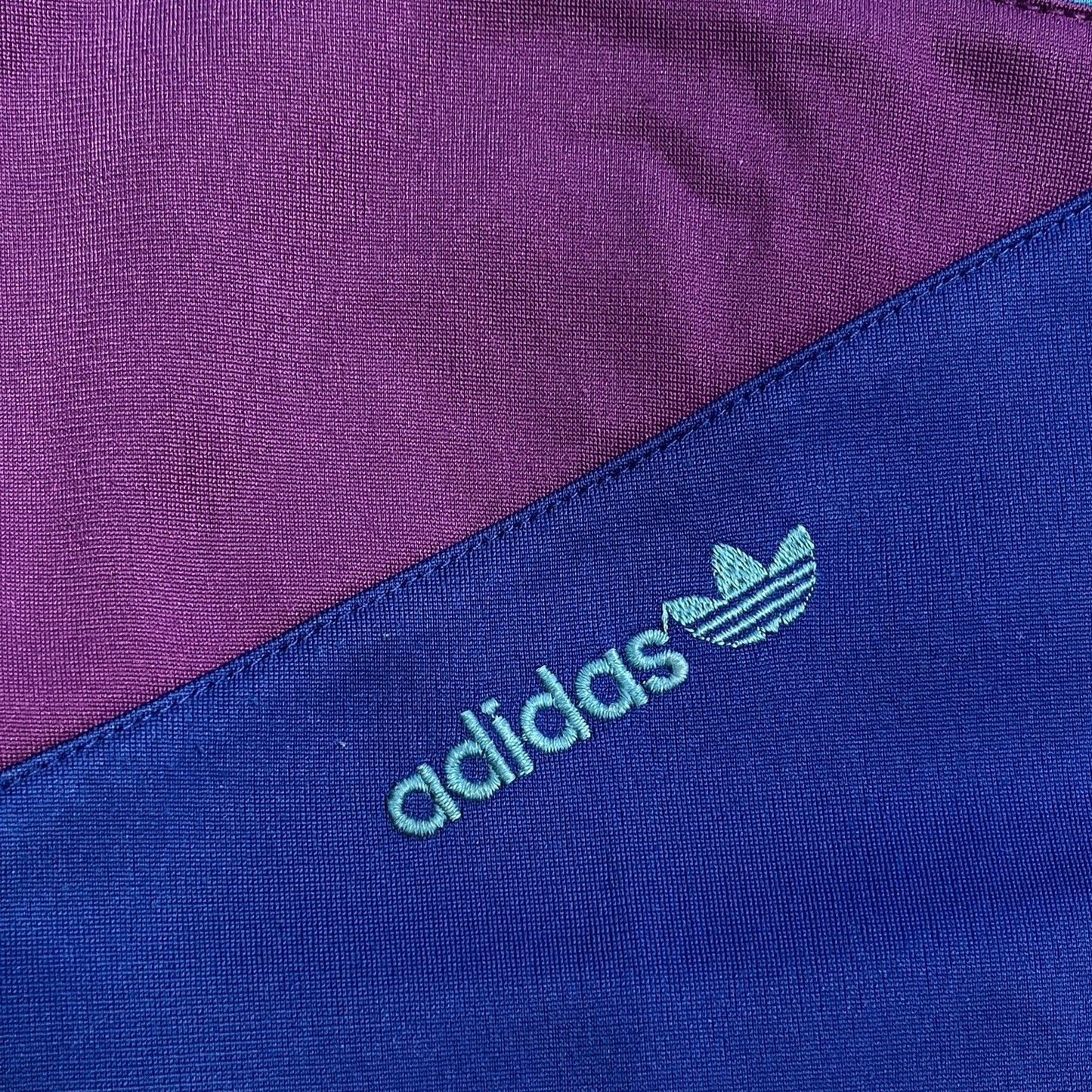 Vintage Adidas Jacke mit Reißverschluss (M)