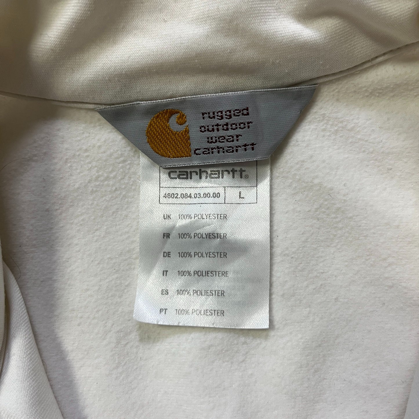 Veste Carhartt vintage zippée (L)