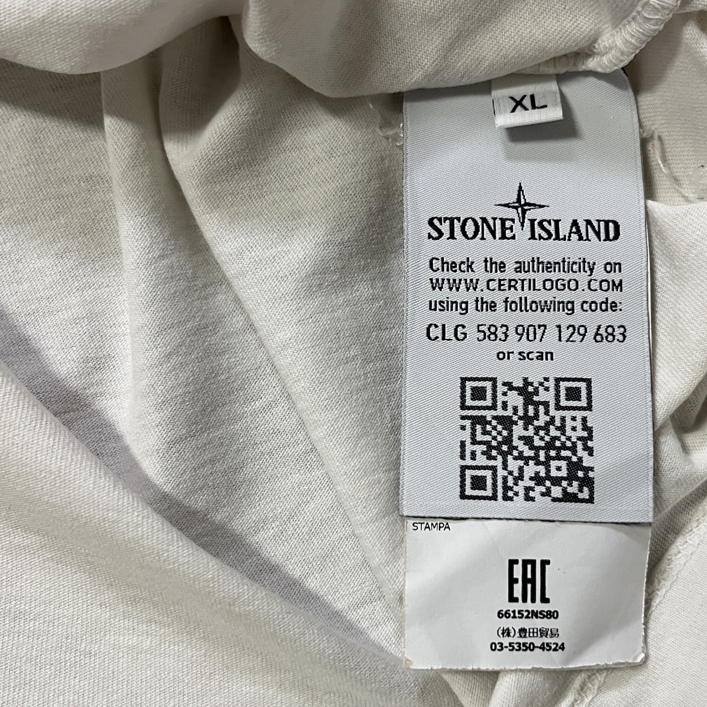 T-shirt Stone Island vintage (L)