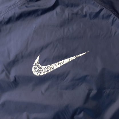 Vintage Nike Trainingsjacke Dunkelblau/Weiß (XXL)