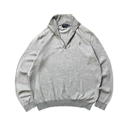Sweat Ralph Lauren vintage 1/4 zip (L)