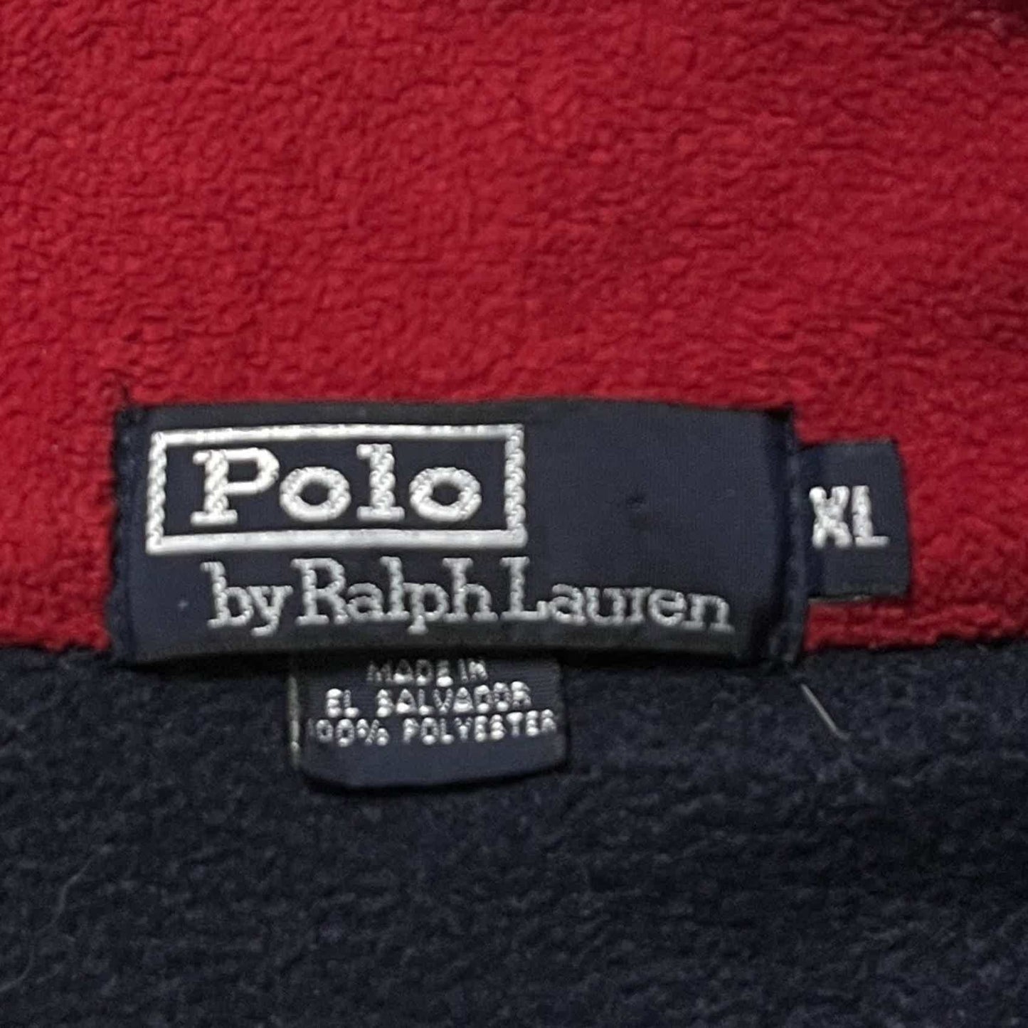 Polaire vintage Ralph Lauren à fermeture éclair 1/4 (XL)