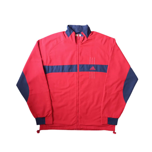 Survêtement Adidas Vintage Rouge/Bleu Foncé (L)