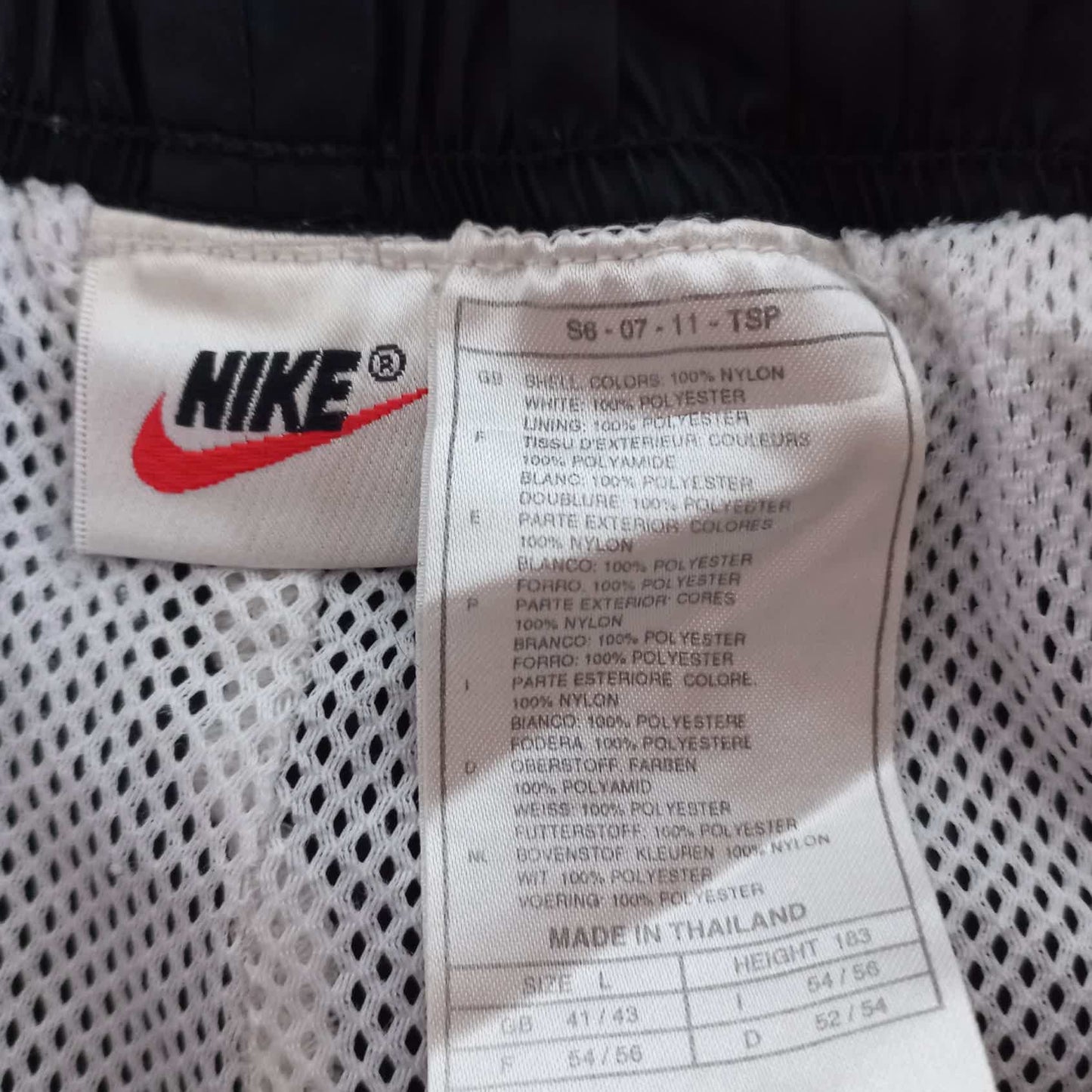 Vintage Nike Trainingshose Schwarz (L)