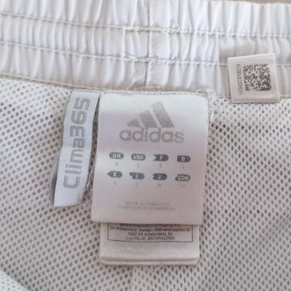 Vintage Adidas Trainingshose Weiß/Rot (S)